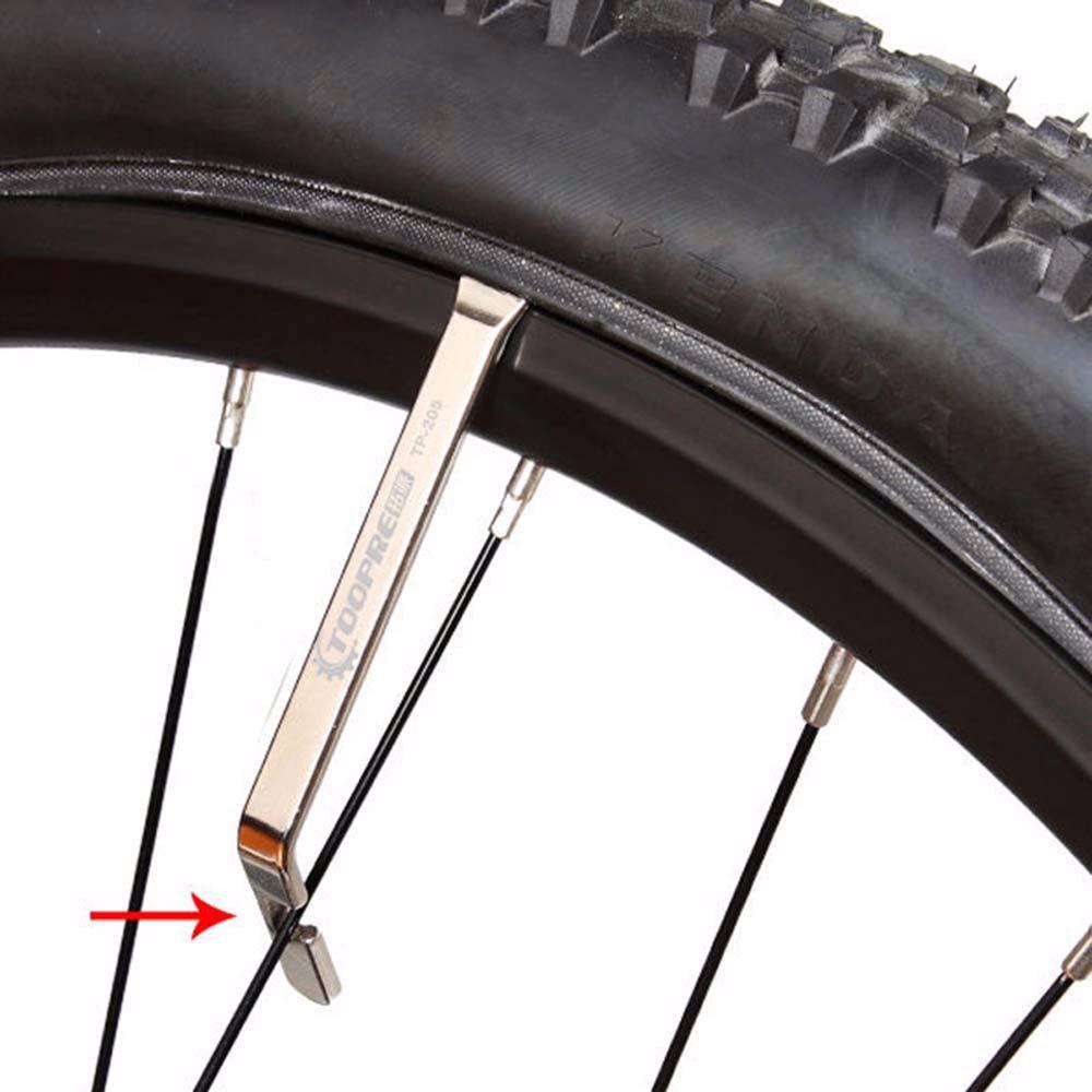 Palanca de Neumático de Bicicleta Metal Montaña Bicicleta Rueda de Bicicleta Extractor Palanca de Neumático Barra de Palanca de Bicicleta Herramienta para Palancar