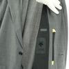 DESCENTE Long sleeve tailored jacket M gray Men's Used