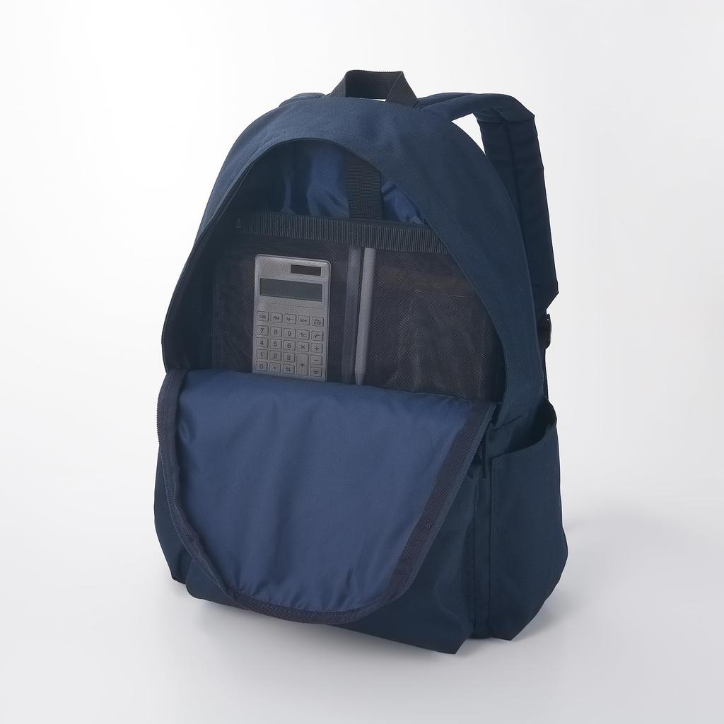 MUJI Nylon-Netz A4 Hochformat NDE02A1S Bag-in-Bag, Schwarz, Größe, Stil,