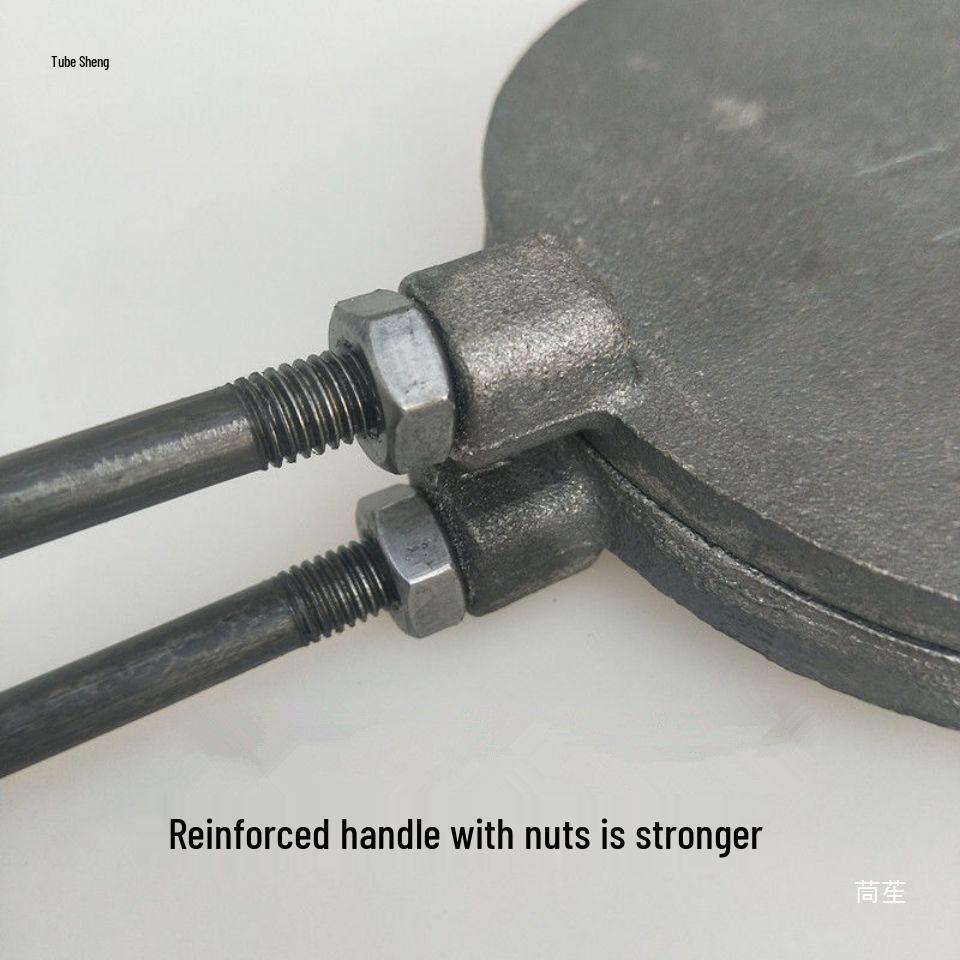 Presă Clasic din Fontă pentru Clătite – Formă Antiaderentă pentru Gătit pe Plită