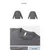Men's High-End Slim Fit Solid Color Sweater - Round Neck, Warm, Casual, Autumn/Winter Fashion