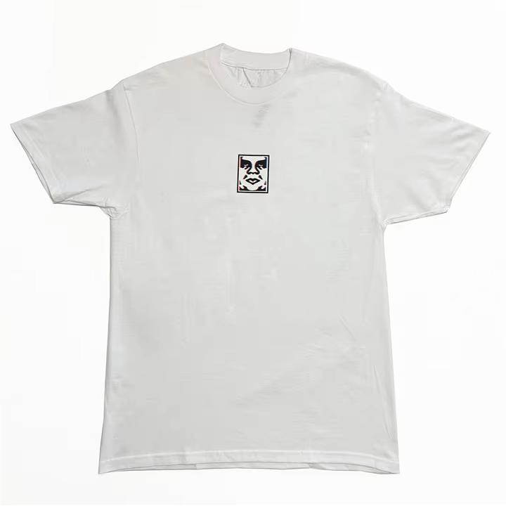 Мужская и женская футболка с короткими рукавами из плотного чистого хлопка с буквами, летняя, удобная, с короткими рукавами, из чистого хлопка S