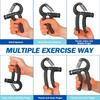 Finger Hand Exercise Tool Forearm Bodybuilding Grip Strengthener Squeezer Brush Expander Wolq01 for Strength Training