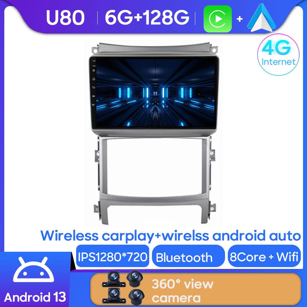 Radio For Hyundai Veracruz Ix55 2006 - 2015 Car Radio Android 14 Multimedia System Navigation Screen Head Unit GPS BT No 2Din