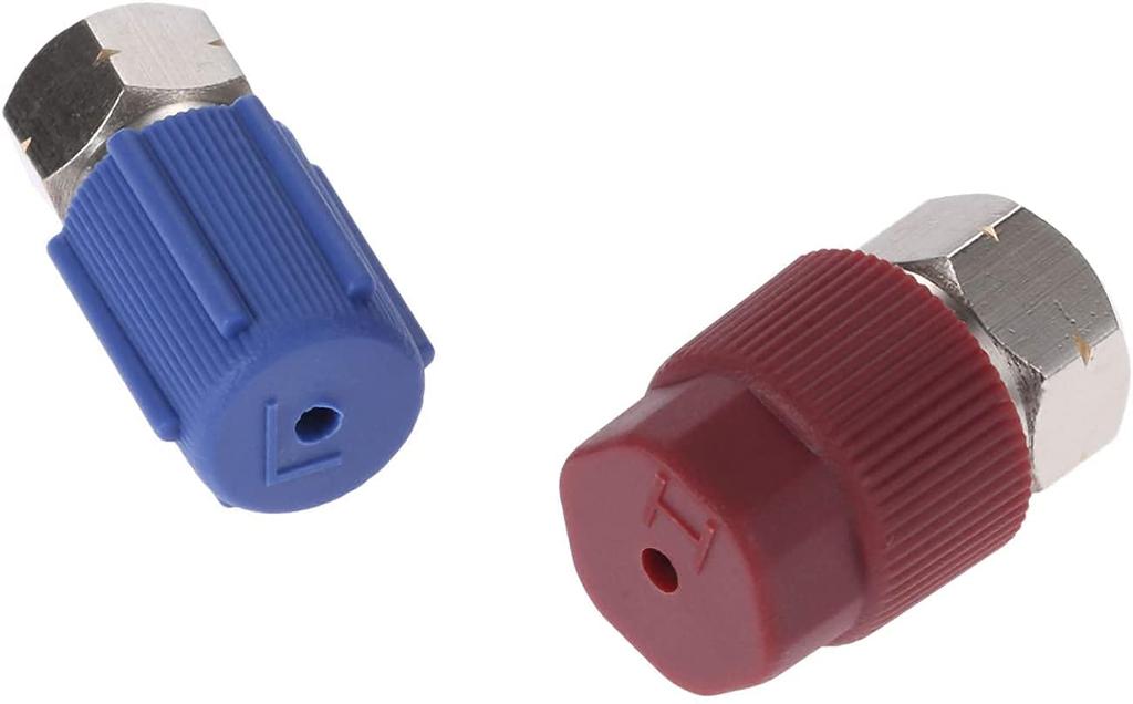 Bowarepro R134a Gas Charge Conversion Adapter R12 R22 to R134A Port A/C Pro