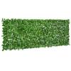 3 X 1m Artificial Leaf Wall - Green