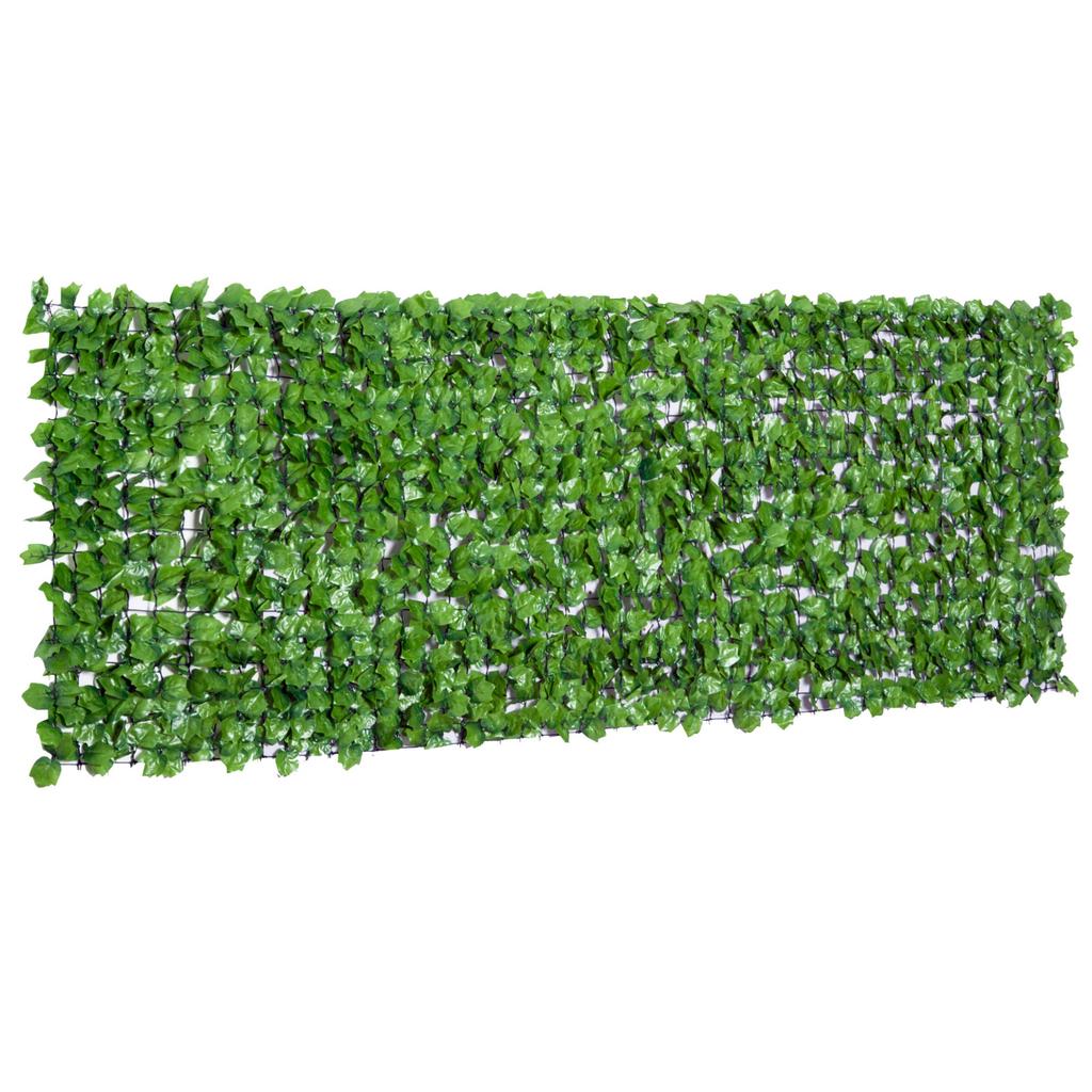 3 X 1m Artificial Leaf Wall - Green