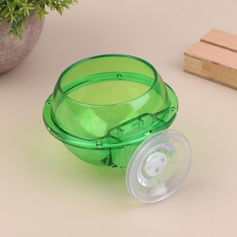 Arboreal Reptile Live Anti-Escape Sucker Feeder Bowl Insect Worm Food Container For Lizard Gecko Chameleon Reptile Pet Bowl