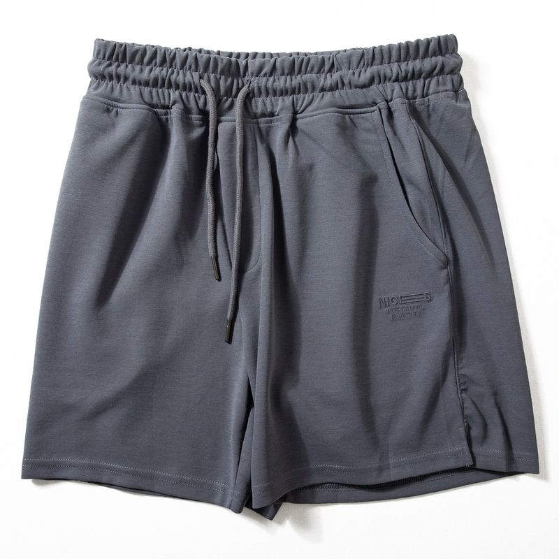 Men's Summer Trendy Elastic Moisture-Wicking Breathable Knee-Length Outdoor Sports Casual Shorts with Elastic Waistband