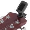 AROMA Digitales Gitarrenstimmgerät Chromatisches Gitarren-Bass-Ukulelen-Musikinstrumentenzubehör AT-200Schwarz