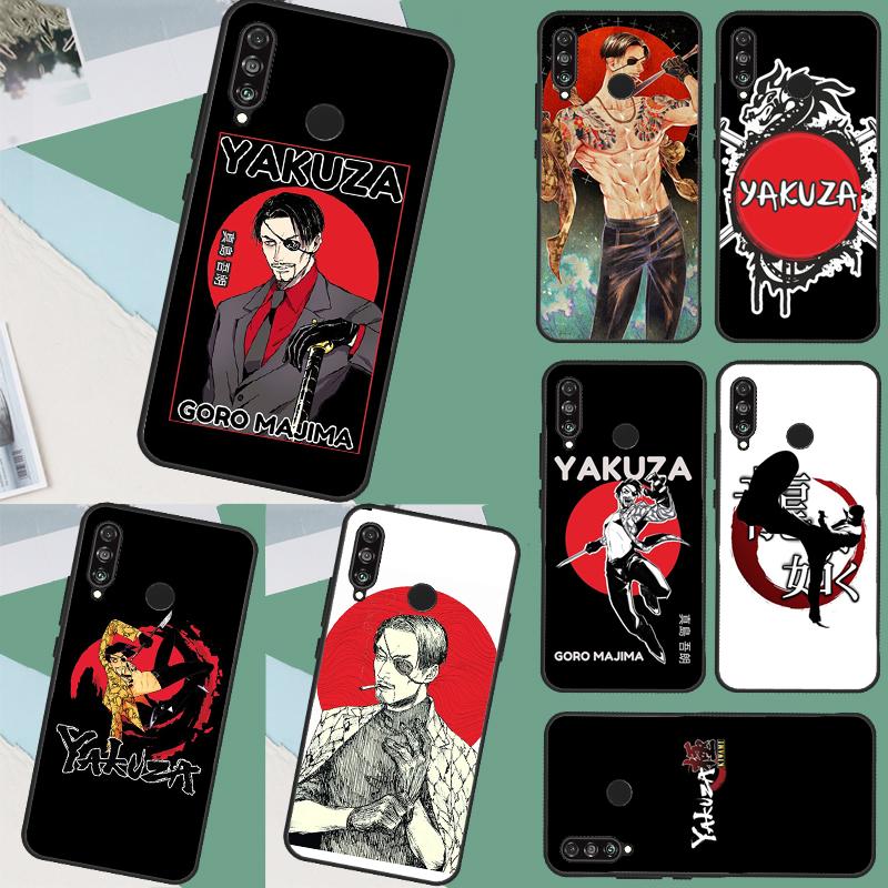Japan Yakuza For Huawei Nova 9 10 SE 12i 11i 8i 12s Y90 Y60 Y70 Y72 Y61 Y91 P20 P30 P40 Lite P60 Pro Case