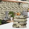 Mosaic Special-Shaped Tile Sticker, Kitchen Stove Oil-Proof Waterproof Self-Adhesive Pvc Wall Sticker Wallpaper