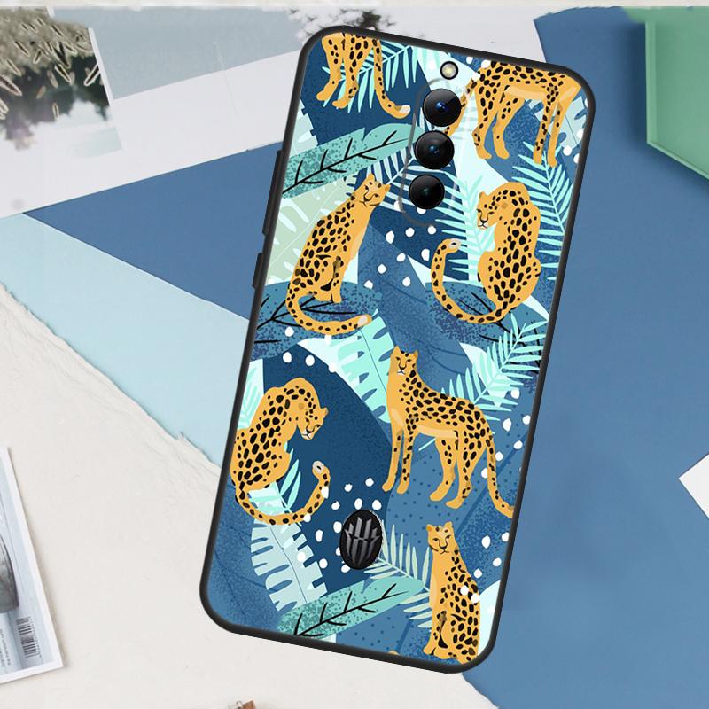 

Classic Leopard Tiger Case For ZTE Nubia Red Magic 8S 9S 10S 10 9 8 11 Pro Plus 6 7 6S 7S Pro 5G 6R 10 Air Cover Red Magic 5G