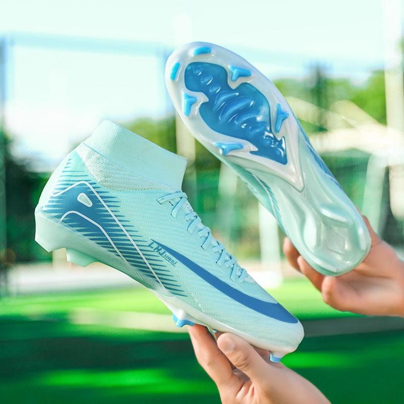 World Cup Football Shoes Men's High-top Teenage Students Women's TF Broken Nails AG Long Nails Competition Training Shoes