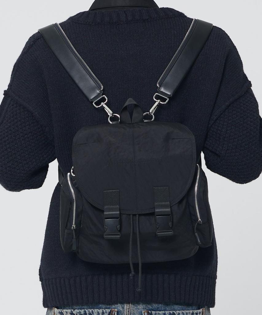 Vonvat Ethereal Nylon Backpack (Black)