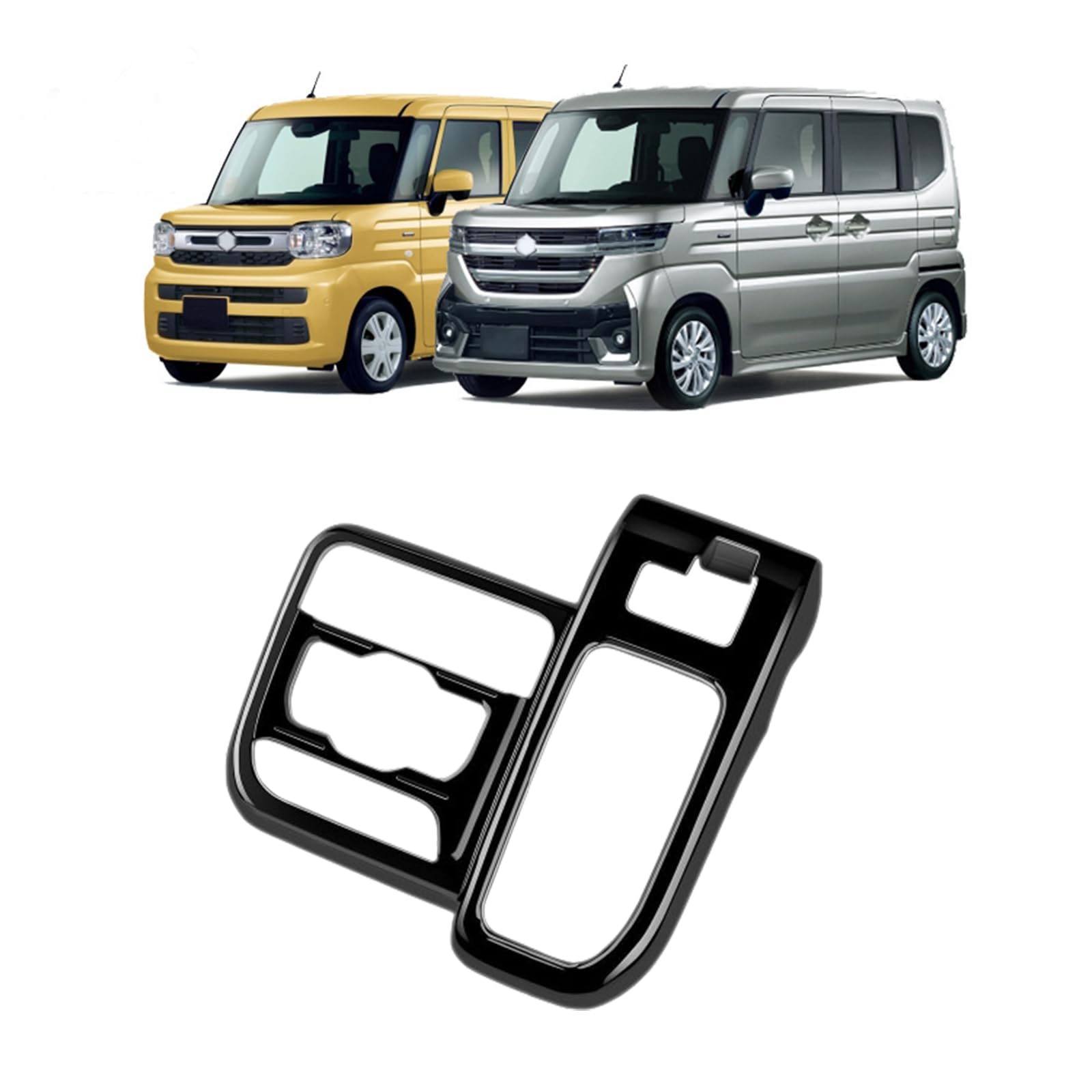 

Накладка на панель переключения передач Temiry для нового Spacia Custom, ABS, Дизайн панели переключателей консоли салона MK54S/MK94S, Накладка, Черный, Специально для автомобиля