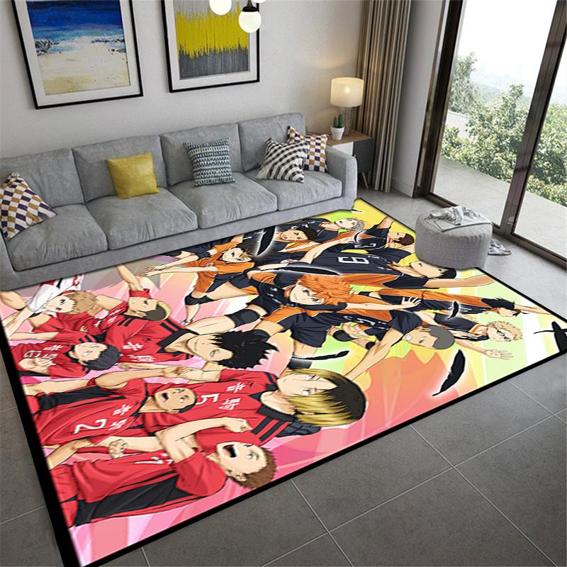 2025 New Haikyu!! Anime Carpet Rug for Living Room Bedroom Home Sofa Decoration,Kids Play Non-slip Floor Mat53