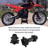 RC Motorcycle Wheel Hex Hubs Aluminum Front Rear Wheel Hex Hub for LOSI 1/4 Promoto MX Electric Motorcycle Modification Upgrade Black