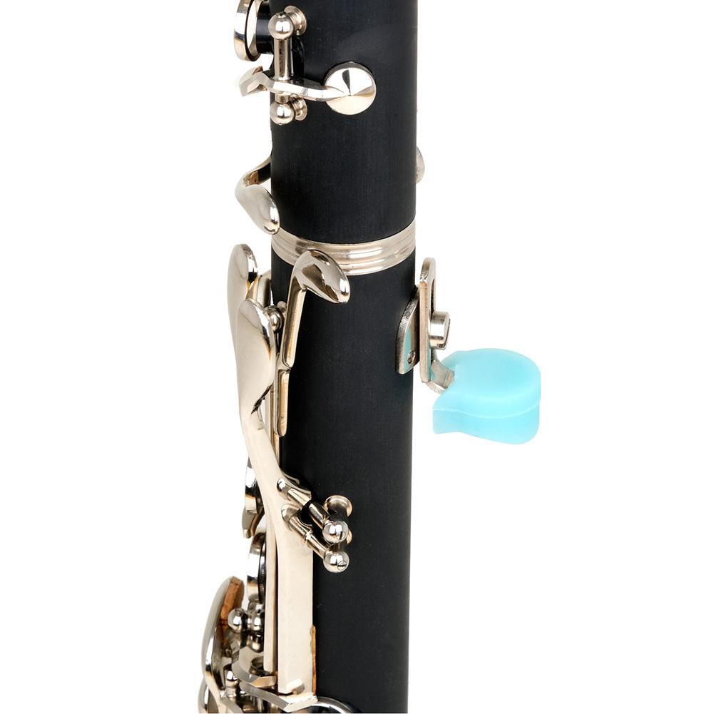 4 Stück Silikon Klarinette Oboe Daumenablage Klarinette Oboe Daumenschutz Klarinette Daumenablage Polster für die meisten Klarinetten