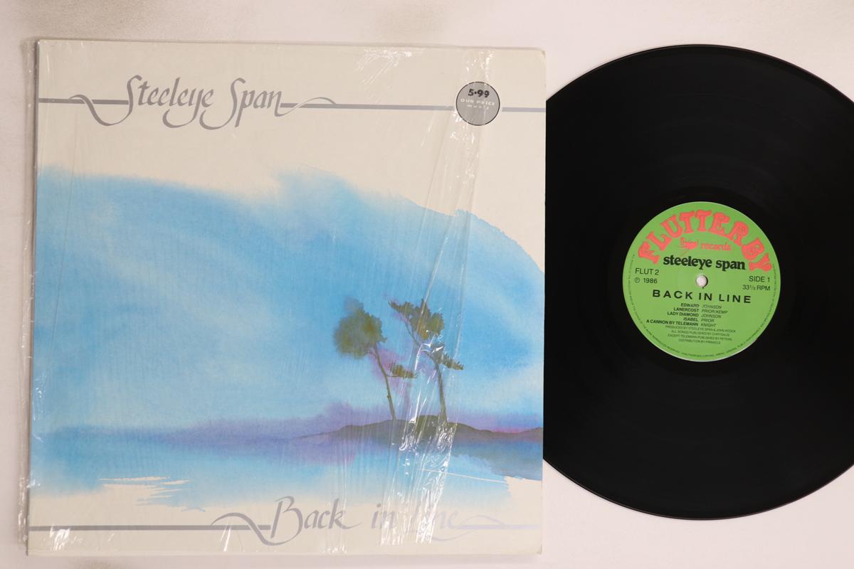 

LP Record STEELEYE SPAN - Back In Line FLUT2 FLUTTERBY 1986 UK Rock Used