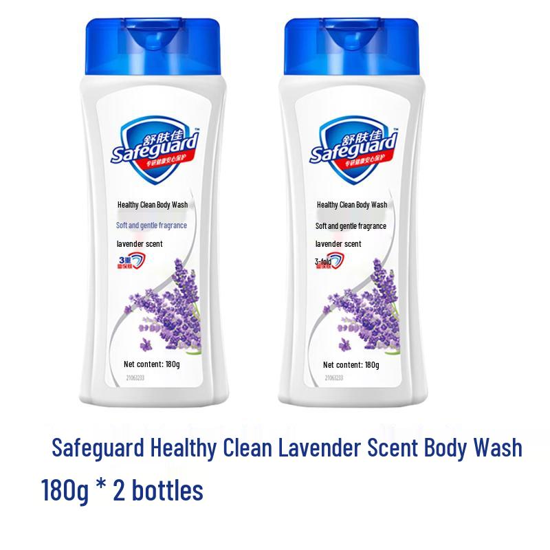Safeguard Healthy Cleanse Lavender Shower Gel