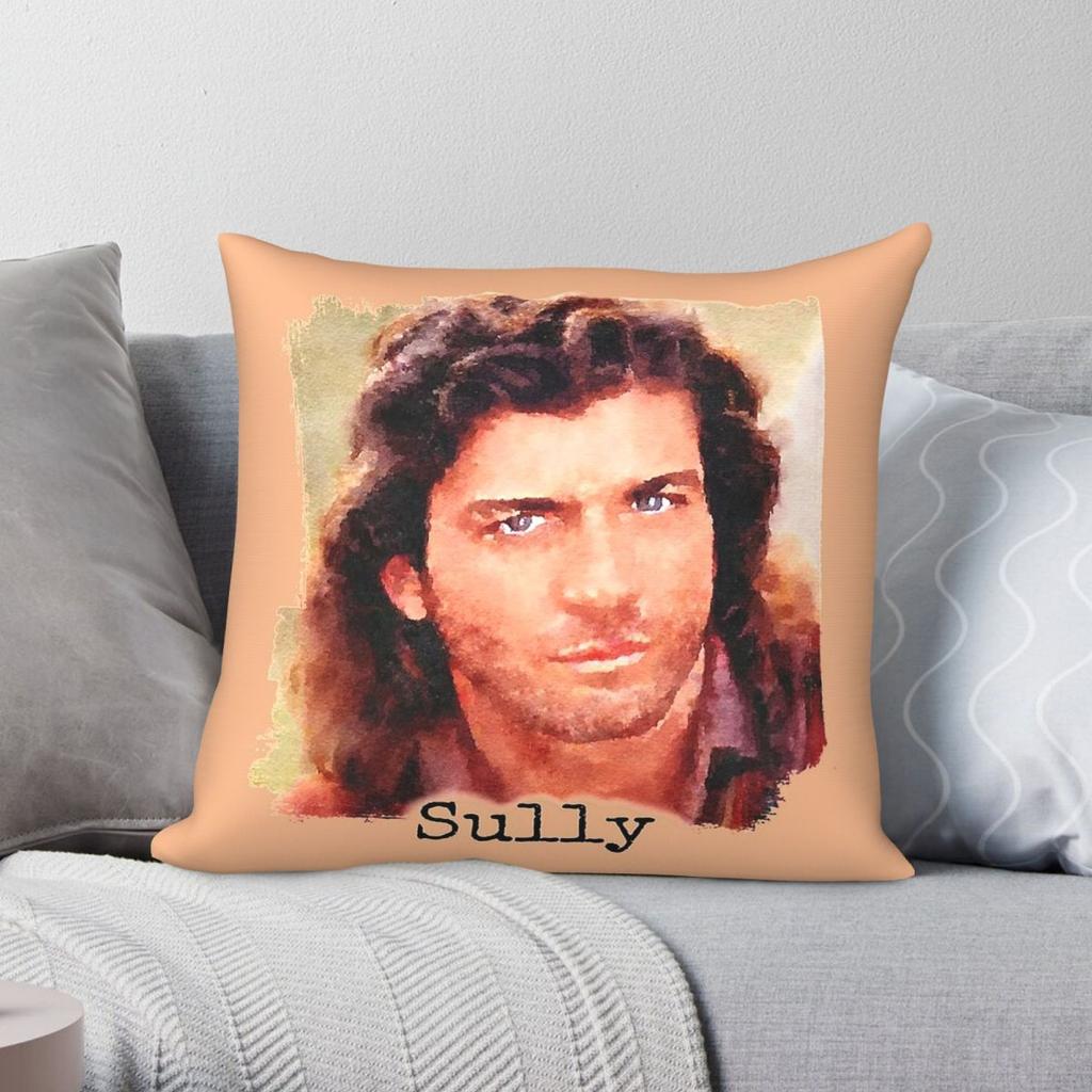 Dr Quinn Medicine Woman Byron Sully Square Pillowcase Polyester Linen Velvet Pattern Decor Throw Pillow Case Home Cushion Case
