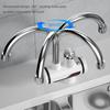 3000W Intelligent Digital Water Heater High Power Household Electric Faucet Kitchen Instant Heating Water Faucet