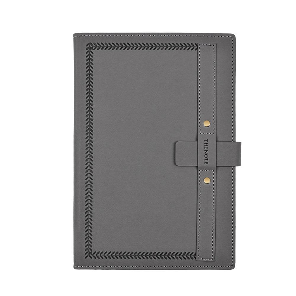 PU Leather Cover Business Office Notebook Frosted Texture Students Notebook Diary Agenda Organizer