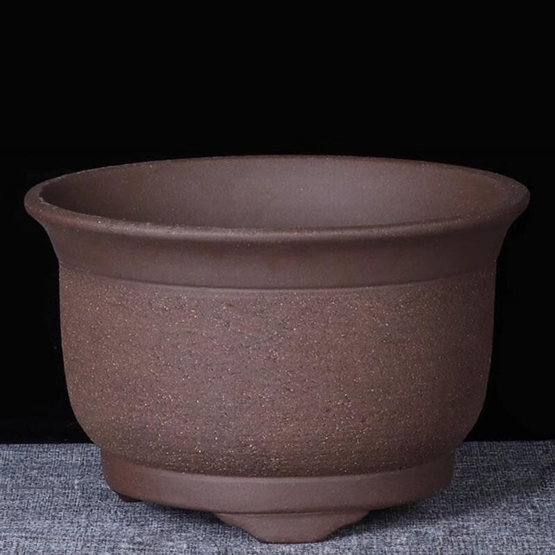 Purple Clay Ceramic Multifunctional Flower Pot