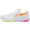 New LiNing Thunder Series Lite Low Top Badminton Shoes Unisex Golden Tangerine Lemon AYTS020-1