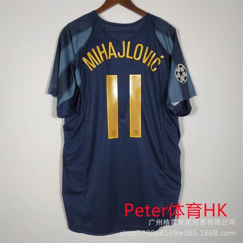 09-10 Inter Retro Jersey Ronaldo Inter Milan 2001/02 Jersey Football Jersey