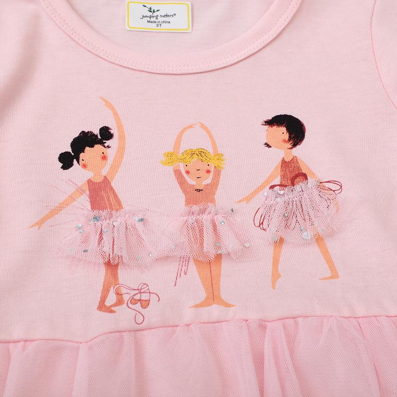 European Style Cartoon Girls' Long-Sleeve Mesh Princess Dress for Autumn