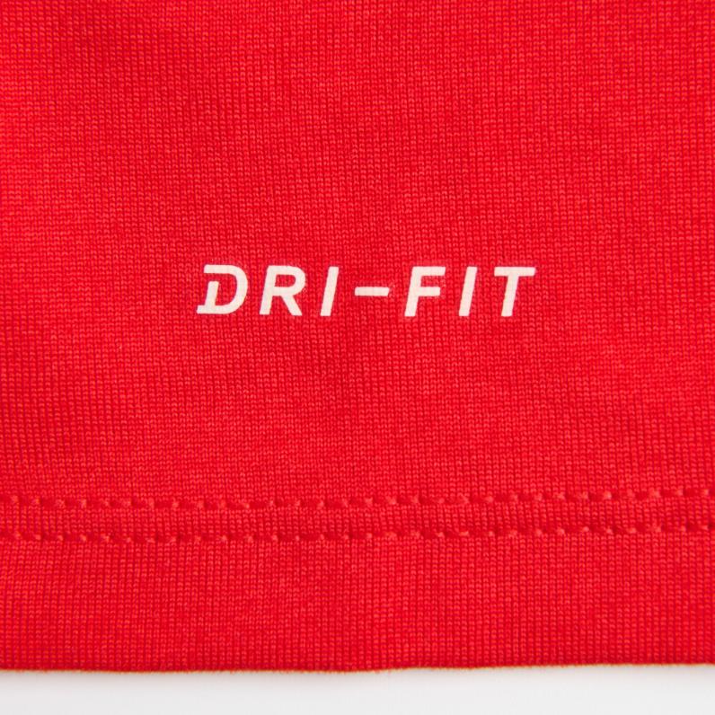 Nike NBA Collaboration Dri-Fit Chicago Bulls T-Shirt Logo Comfortable Quick-Dry Short Sleeve Kids Tops Bright-Red 3Z2B7BBKU-BUL