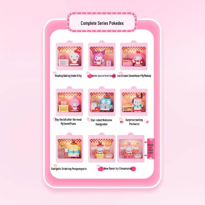 Серія «Романтичне весілля родини Sanrio» Мила лялька-фігурка Прикраса