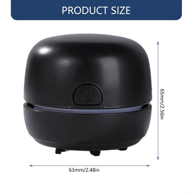 USB Rechargeable Mini Desktop Vacuum Cleaner Portable Cordless Table Dust Sweeper Household Office Desk Dust Cleaning Tool