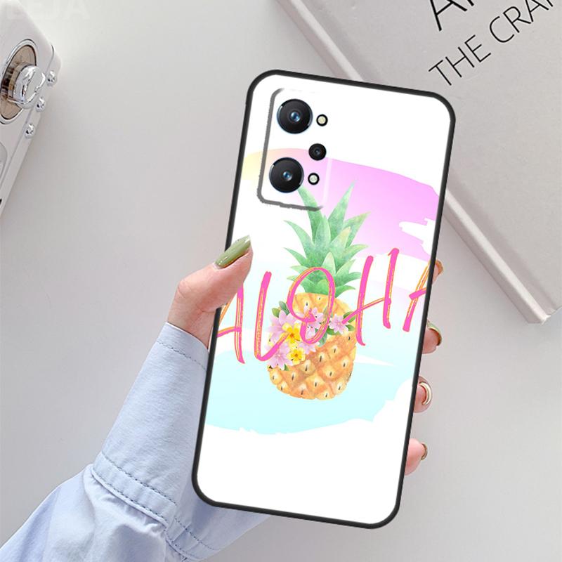 Aloha Beach Life Hawaii For Realme 11 10 12 13 14 Pro Plus GT 5 6 6T GT7 Pro C67 C61 C53 C51 C21Y C25S C55 C75 Case