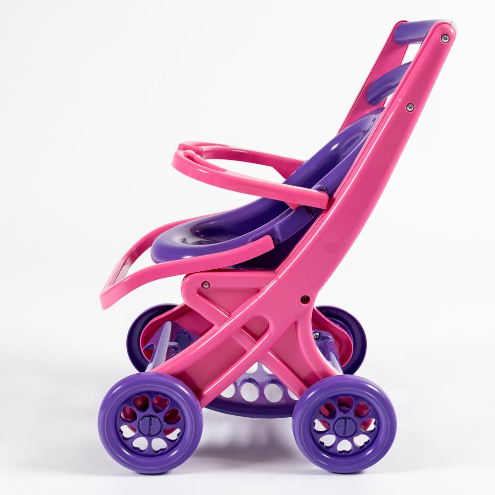 Toy "Doll trolley with chaise longue" purple