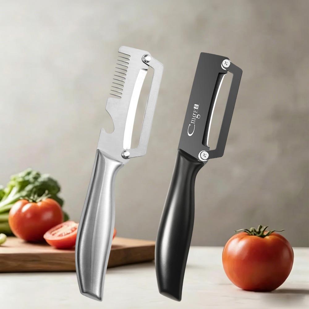 Multifunctional Peeler Stainless Steel Durable Sharp Blade Suitable for All Kinds of Fruits and Vegetables Home Kitchen Tool