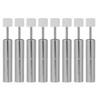 8Pcs Trash Can Hydraulic Damper Soft Closing Device Stainless Steel Silent Descender Replacement for Garbage Bins Shock Absorber