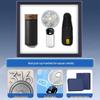 3-in-1 Smart Gift Set: Handheld Fan, Umbrella, & Insulated Cup