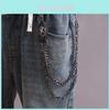 Catena per Cintura Punk Metal per Uomo Donna Retro Hip Hop Accessorio Vita Gioiello Metallico Resistente