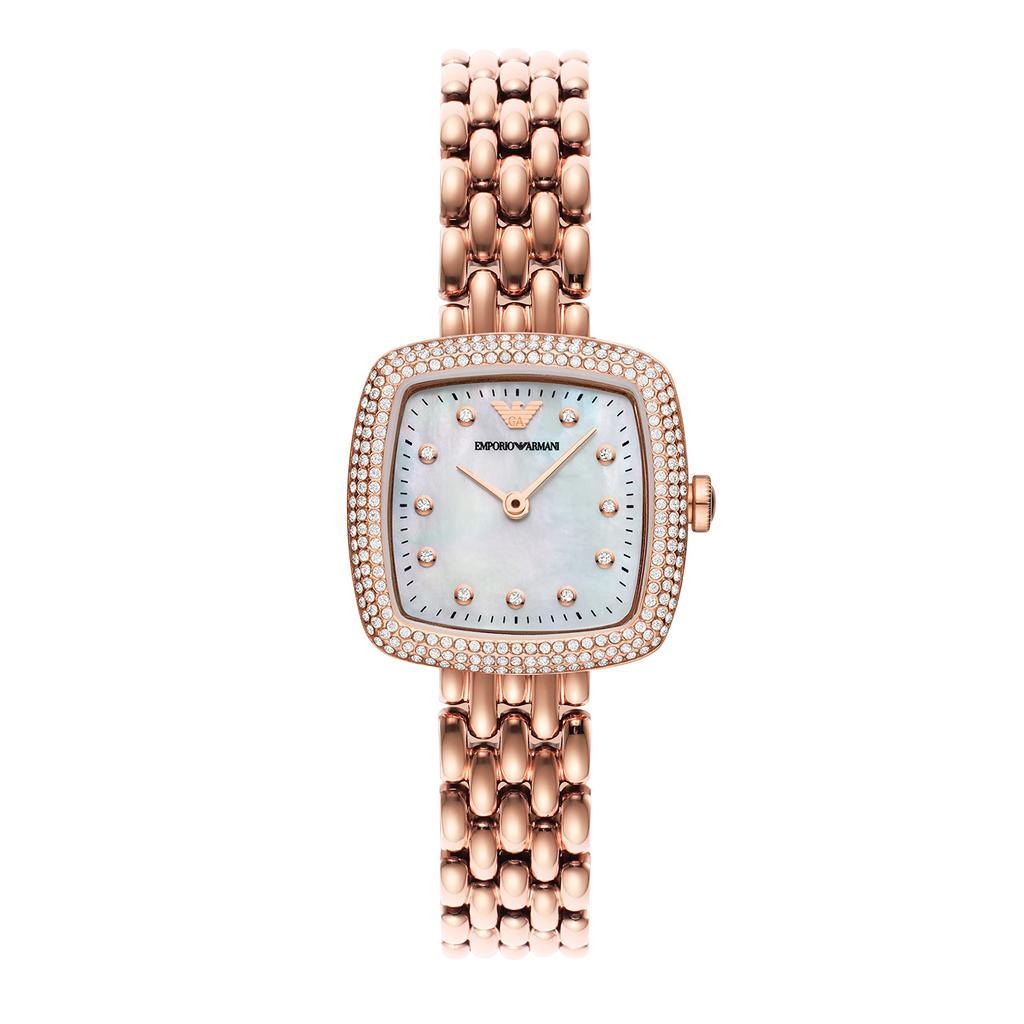 Dámské hodinky NA AR11496 Pink Gold [Emporio Armani]