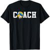 Best Volleyball Coach Funny Trainer Court Volleyball Coach T-Shirt(1)
