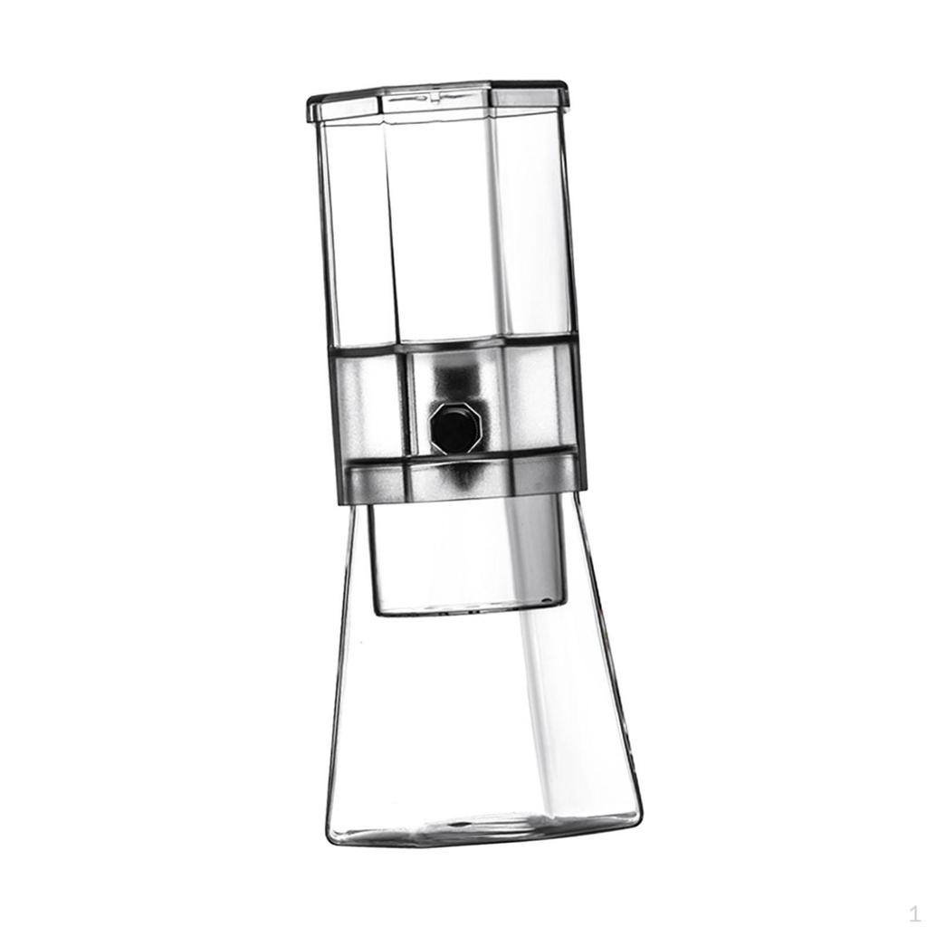 Cold Brew Coffee Maker Glass Carafe Practical Drip Pot Portable Easy to Clean for Indoor