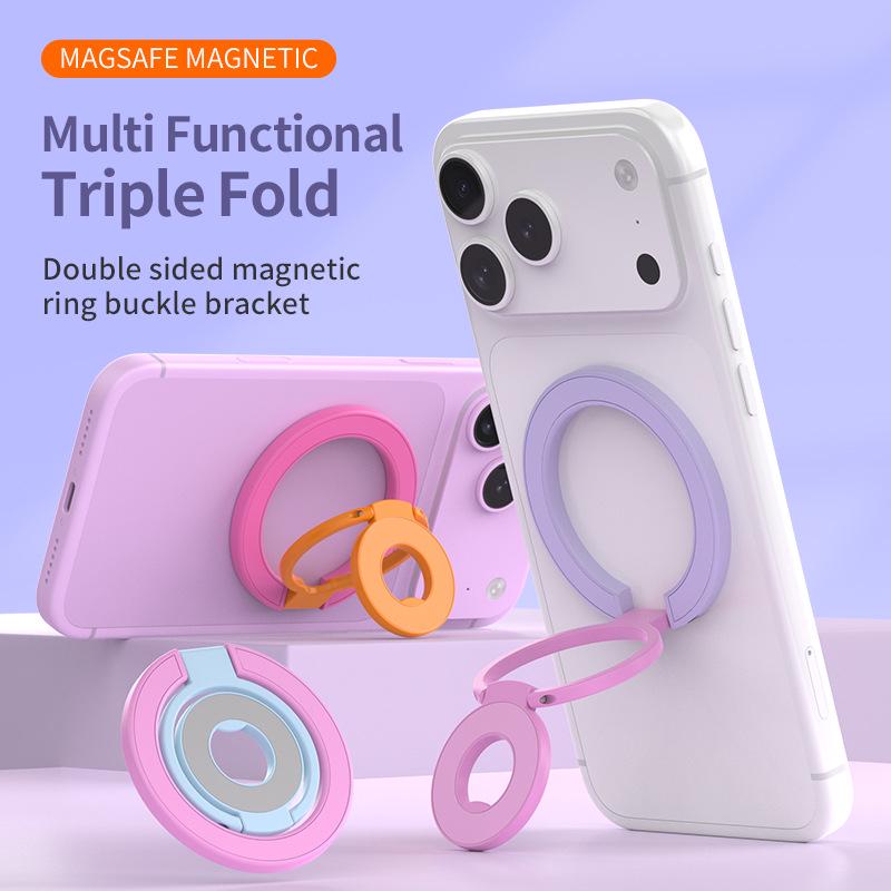 MagSafe Beidseitiger Drehbarer Zinklegierung Handy-Ständer & Halter