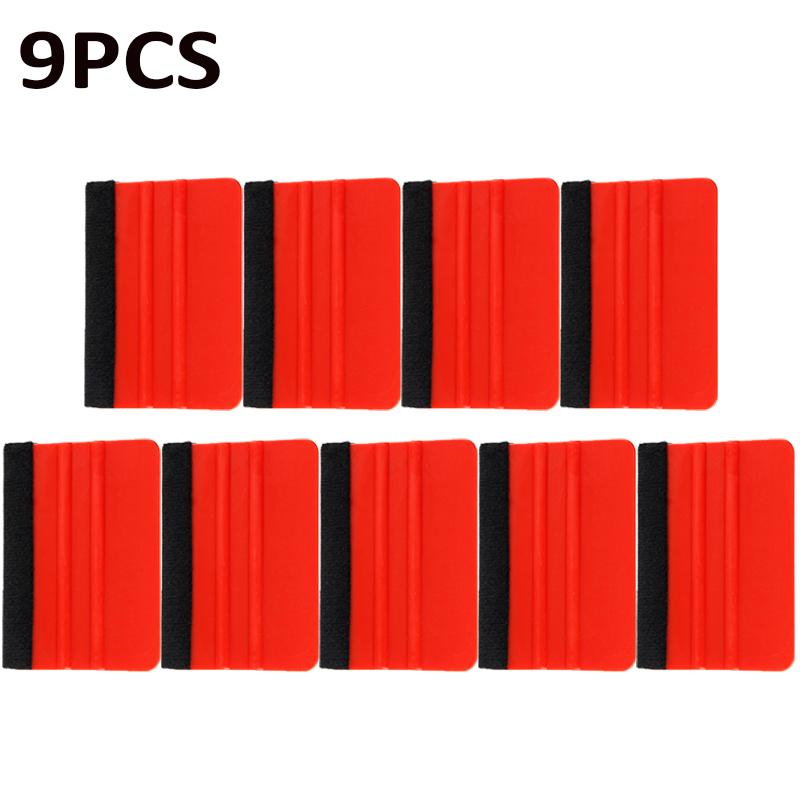 

10x7см Виниловая пленка для оклейки автомобиля Установочный ракель Инструмент для оклейки карбоновым волокном Пленка Скребок для тонировки окон Инструменты для оклейки пленкой Оклейка автомобиля