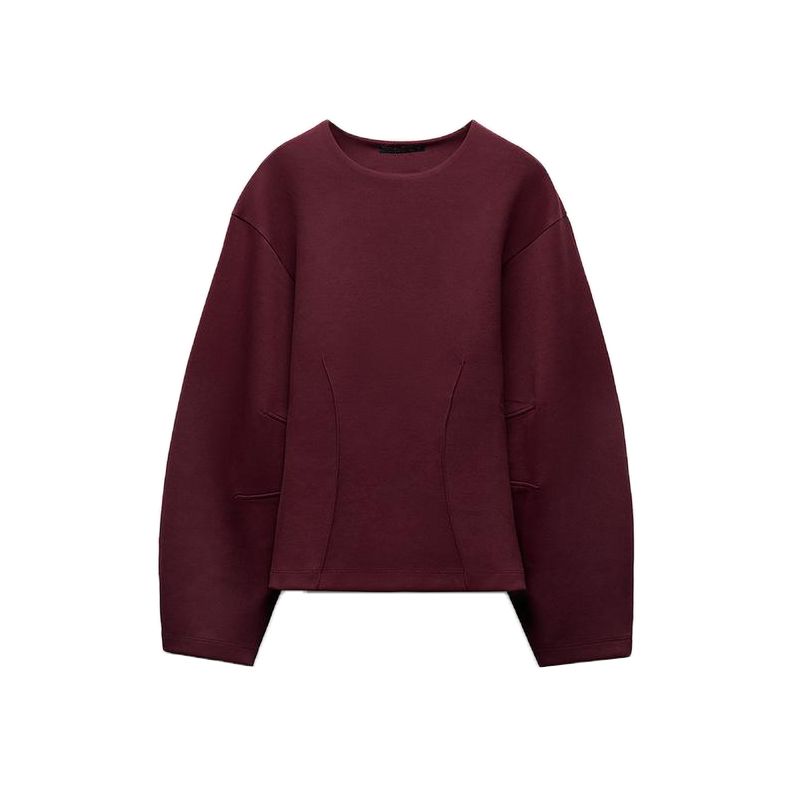 Double-sided Cloth Comfortable Stretch Casual Trousers 3641860 Double-sided Cloth Slim Fit Round Neck Hoodie 3641859