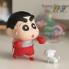 Crayon Shin-chan Boxing Figure Trendy Toy Doll: Cute Desktop Ornament & Birthday Gift