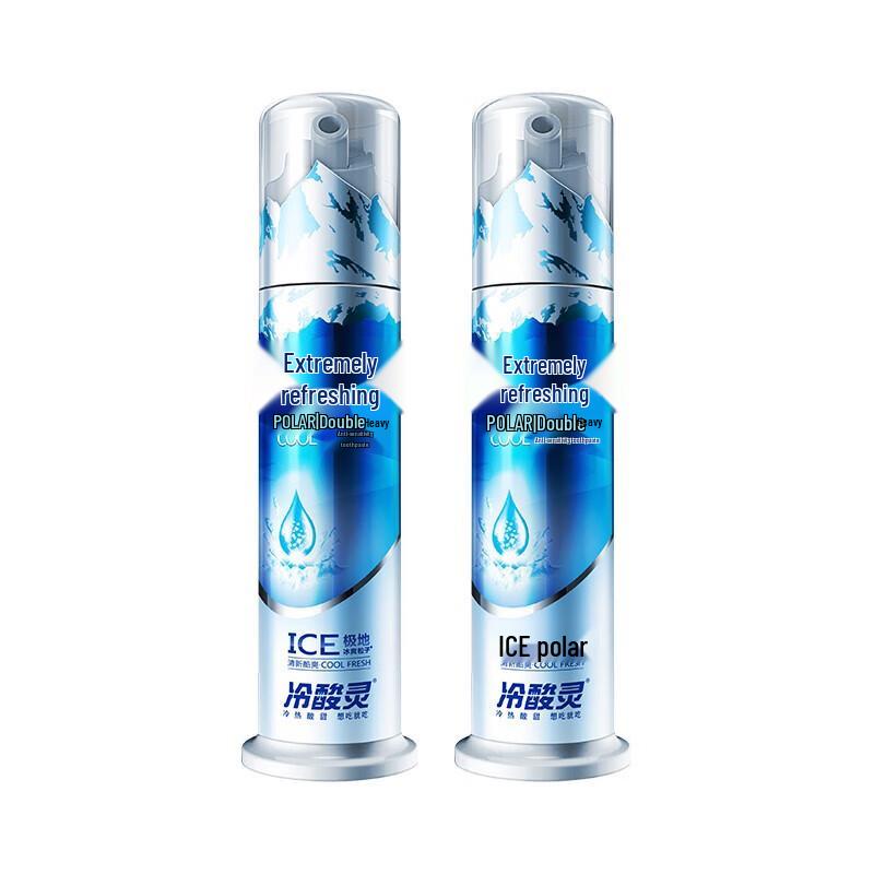 

Leng Suan Ling Polar Cool Dual Anti-Sensitive Press Pump Toothpaste