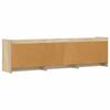 TV Cabinet 168 x 33 x 47 cm Sonoma Oak Particleboard